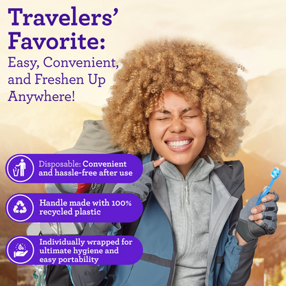 Ready-to-Go Butter on Gums Pre-Pasted Toothbrushes - 70 Count